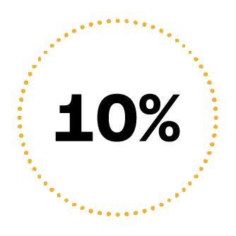 10%